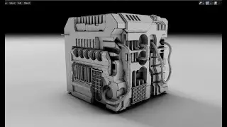 Cutting Default Cube - Grid Modeler (blender addon)