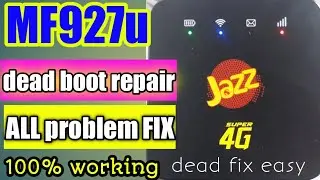 jazz mf927u dead boot recover | mf927u dead repair |
