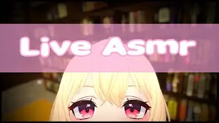 ️ 💖Live ASMR💖I'm done resting, now it's your turn! [ Personal Attention ] [ Ear Rubbing ]