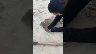 How to catch a crab on a beach in Vietnam 🦀