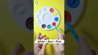 Can you guess the colors? | #youtubeshorts #artsandcrafts #mixingcolors #colors  #shortvideo