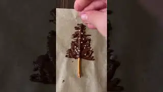 Новогодние шоколадные елочки