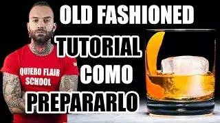 🥃 OLD FASHIONED COCKTAIL / TUTORIAL / COMO PREPARARLO  #tutorial #cocktail #español 🍸💓