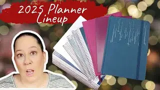 VLOGMAS 2024 DAY 6  |  2025 Planner Lineup  |  How many planners can I use?