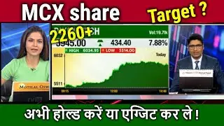MCX share latest news,mcx share analysis,mcx share price target, mcx share news,