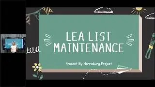 LEA List Maintenance in I-Star