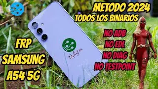 Remove Google Account FRP Samsung A54 5G Bin 9/8/6/7/6/5/4/3/2/1 MTP Method || SAM-FRP TOOL 2024