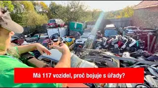 Vlastní 117 vozidel, proč bojuje s úřady?