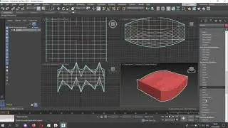 3ds MAX. Создаем круговые волны на объекте.