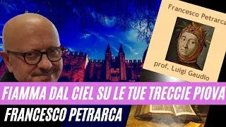 Fiamma dal ciel su le tue treccie piova