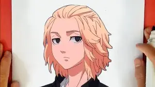 Tokyo gevenger mikey drawing tutorial  by ART BURNER!!