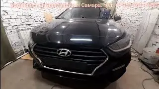 Hyundai Solaris 2018 г.в. Мой пример по установке GSM сигнализации с автозапуском prizrak (Призрак)