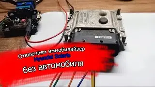 Отключение иммобилайзера Hyundai Solaris без автомобиля