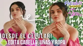 Como editar el cabello en una foto | Editando con PicsArt 2021 | 🌿Flora WINX transformación