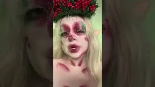Christmas Elf Makeup #shorts
