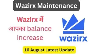 Wazirx Maintenance Resume । All effect Own Portfolio