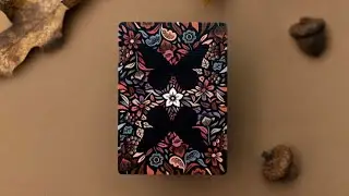 BUTTERFLY SEASONS MARKED PLAYING CARDS - AUTUMN EDITION