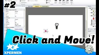 #2 Tutorial Construct 2 Point and Click Game | Click and Move!