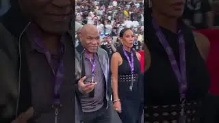 Майк Тайсон с сыном на вечере бокса 😎 #madrimovcrawford  #MikeTyson #crawfordmadrimov