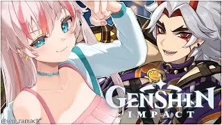 【GENSHIN IMPACT】 Terrorising the local children with Itto