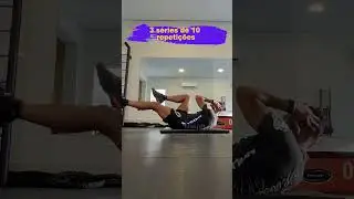 Me acompanhe nesta sequência de exercícios para o abdômen.