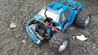 kecelakaan tunggal rc vortex a979 | hancur body rc wltoys a979