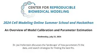 2024 Summer School & Hackathon - Day 3.1 - An Overview of Model Calibration and Parameter Estimation