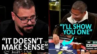He's In The Blender When Opponent Shows Him A Card...