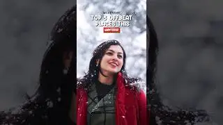 Top 5 Offbeat Places To Visit This Winter | Unique places to visit this December Christmas vacation