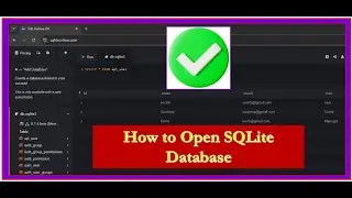 How to Open SQLite Database and View Data Tables & Columns – Step-by-Step Guide