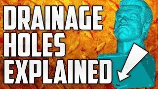 Resin Printing Tips - Drainage Holes Explained