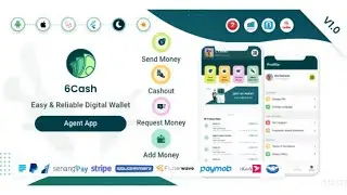 How to Make money transfer app || 6Cash - Digital Wallet Mobile App with Laravel Admin Panel