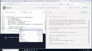 repl c repetition 1 1 4 valid input loop