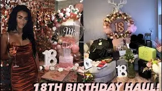 WHAT I GOT FOR MY 18TH BIRTHDAY!!