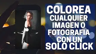 Colorea Cualquier imagen o fotografía Con un solo Clic - Increíble aplicación - Santiago Jmnz
