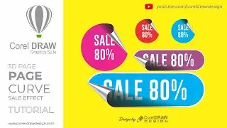 Coreldraw   Sale Curl Easily   Digital Graphics   Tutorial   Coreldraw for Beginners