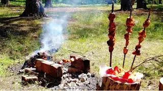 ШАШЛЫК С ДРУЗЬЯМИ| Говорим на  Даргинском языке (Ицаринский диалект).