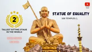 Unveiling the World's Second Largest Sitting Statue | Statue of Equality | 1000 Crore Project