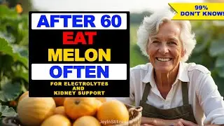 After 60, Eat Melon – For Electrolytes and Kidney Support #healthyaging #seniorhealth #seniorhealth