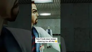 Black Mesa’s new employee is a freak / Half-life G-man
