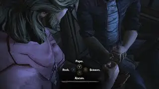 The longest game of Rock Paper Scissors in TWDG ever