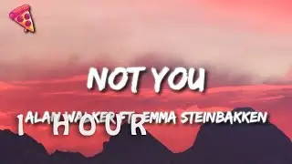 [1 HOUR 🕐 ] Alan Walker - Not You (Lyrics) ft Emma Steinbakken