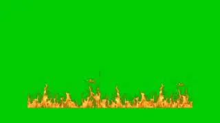 Fiery Borders Greenscreen (1)