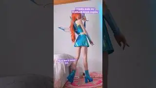 I cosplayed Bloom from Winx Club! 