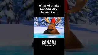 What #AI thinks #canadaday looks like...#happycanadaday