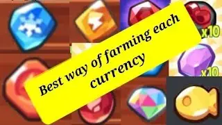 Best ways of Farming each currency in summoner's greed |Fish coins,Mythical stones| summoner's greed