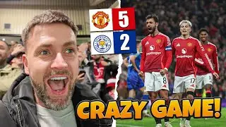 UNITED Can Score Goals! Man United 5-2 Leicester City | Matchday Vlog