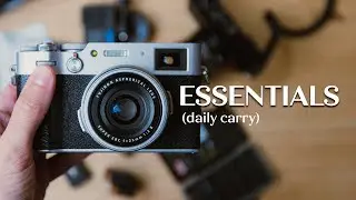 My Daily Street Photography Carry & Essentials