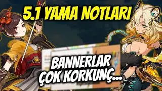 5.1 YAMA NOTLARI | 4* KARAKTERLER NE BÖYLE? | Genshin Impact Türkçe