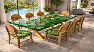 Let's Watch How I Created This Stunning Epoxy Koi Fish Tabletop Art!